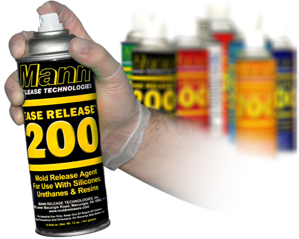 Mann™ Ease Release™ 200 - Mold Release for Polyurethane, Silicone, Epoxy  and more