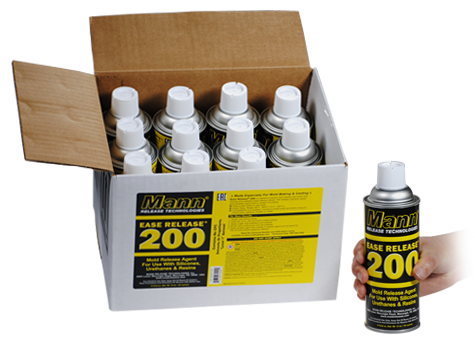 Mann™ Ease Release™ 200 - Mold Release for Polyurethane, Silicone, Epoxy  and more