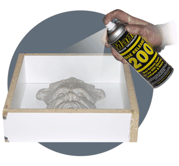 Rubber to Resin Mold Release, 12 oz. Mann Release Technologies E R 200  12OZ-70023